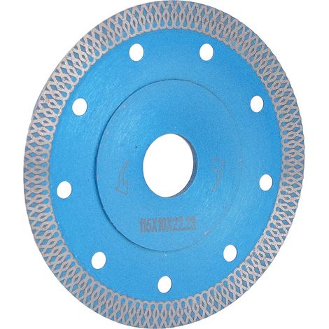 Disque diamanté 115mm tronçonneuse à sec et humide pour céramique granit marbre bleu (1/5)