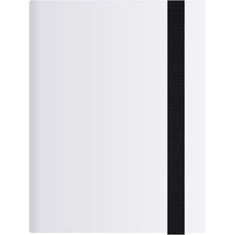 Classeur à cartes souple, 4 cases 160 cartes, pour salle de jeu, blanc pour la maison, la cuisine et le bureau (1/5)