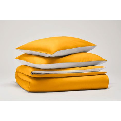 PANTONE™ - Set Copripiumino Singolo Cotone per Piumone Letto Singolo Composto da Sacco Copri Piumino 155x200 Patella 40 cm + Federa Cuscini Letto 50x80, Parure Copripiumino per Completo Letto Singolo (1/2)