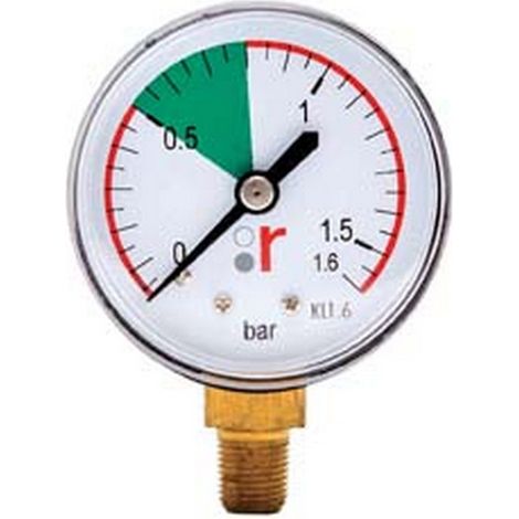 1PZ MANOMETRO PER GALLEGGIANTE AD ARIA - per contenitore inox