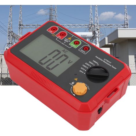 UT501C Mesureur de résistance d'isolement, Mesureur d'isolement électronique, Détecteur de fuites de circuit (1/5)
