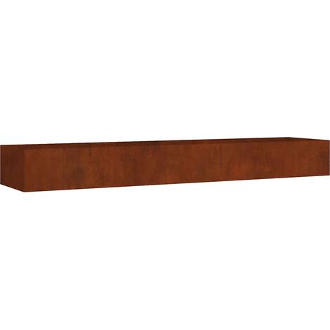 Maison Exclusive - Fioriera Rialzata da Giardino 360x80x40 cm in Acciaio Corten (1/5)