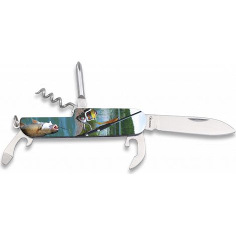 6-faches Taschenmesser 3d Fischen