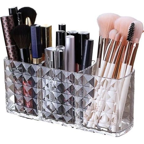 Kosmetik-Organizer, 3-teilige Aufbewahrungsmöglichkeit für Make-up. (1/4)