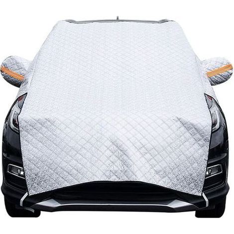 Couverture Pare-Brise Voiture, Bâche Pare Brise Protection Magnétique Couverture Repliable (1/4)