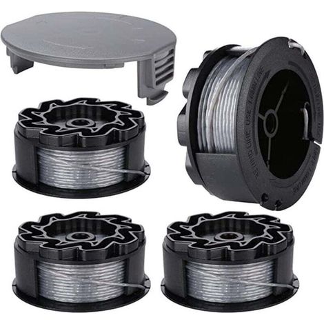 Rasenmäherspule, Φ1,6 mm, 6 m F016800570 für BOSCH Rasenmähermodelle: Universal GrassCut 18 / Universal GrassCut 18-26 / Universal GrassCut 18-260, für Ersatzköpfe, acc-Crezuo