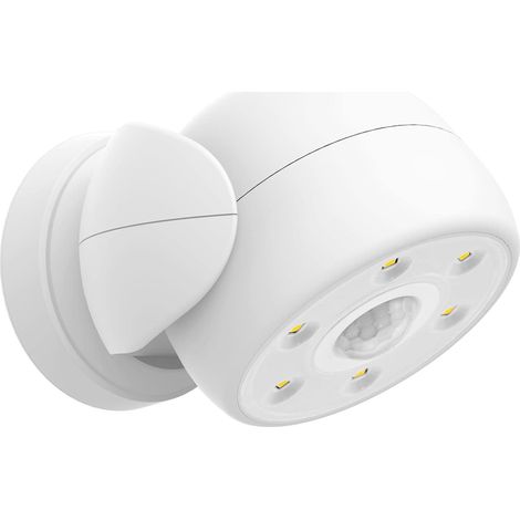 Projecteur à LED avec détecteur de mouvement extérieur intérieur sans fil étanche à l'eau batterie extérieure projecteur lumière murale lumière de sécurité pour jardin porte ouverture couloir (1/5)