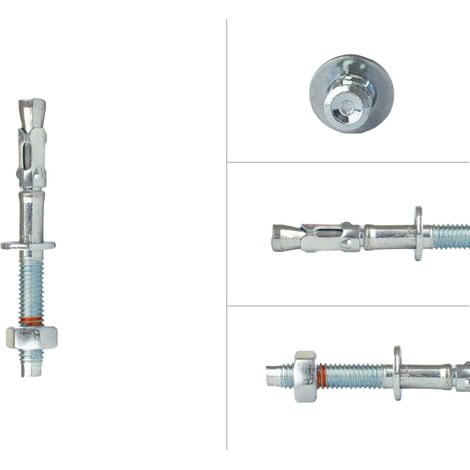 Goujon d'ancrage M6 x 60 mm montage traversant - Par pièce (1/3)