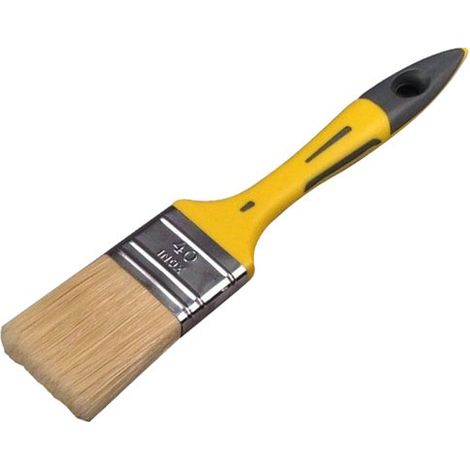 SAVY - Pinceau plat bimatière peinture brillante laquée 60mm