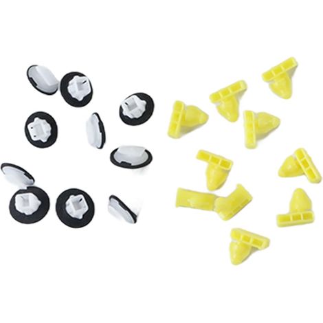 40 Pcs Plastic Car Wheel Arch Retainer Clips (76882JG10A 76847JG00A) For Juke 2010-2017 (1/5)