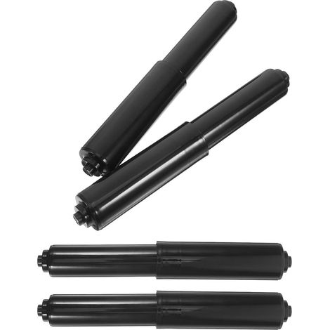 Ersatz WC Bürstenköpfe Schwarz 80 x 100 mm strapazierfähige