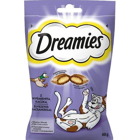 DREAMIES 5998749116500 FRIANDISE POUR CHIENS ET CHATS CHAT FRIANDISES CANARD 60 G (1/2)