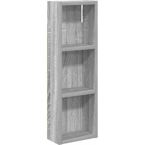 Armoire De Toilette - Armoire murale de salle de bain Gris Sonoma 20 x 10 x 60,5 cm fr662 - Maison La Vie