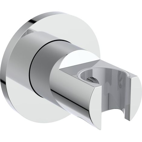 Ideal Standard - Multi Suite, Supporto tondo a parete per doccetta, Cromato (1/4)