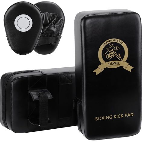 Kit Boxe PU, 2 Boucliers de Frappe et 1 Paire de Pattes d’Ours (1/5)