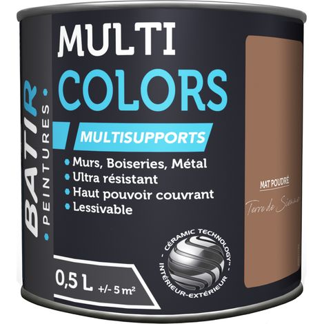 Batir Mehrfarbenfarbe Mehrzweckmatte Pudrig 0,5l - Batir