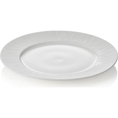 Assiette plate Ø 22 cm blanche MAYA SHIRO lot de 4 - Was Germany (1/2)