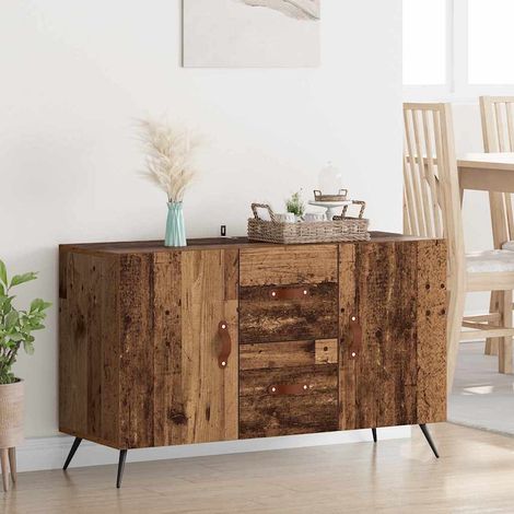 Buffet-Meuble de rangement Bois Ancien 100 x 36 x 60 cm Bois d'ingénierie 299171 (1/5)