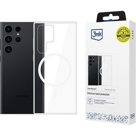 Samsung Galaxy S23 Ultra - 3mk Clear MagCase