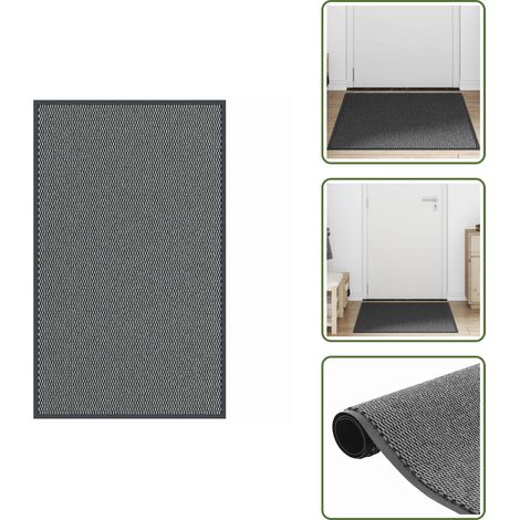 Paillasson anthracite 90x150 cm - Paillasson - Paillasson De Porte - Paillasson De Bienvenue - Paillasson De Porte Extérieur (1/5)