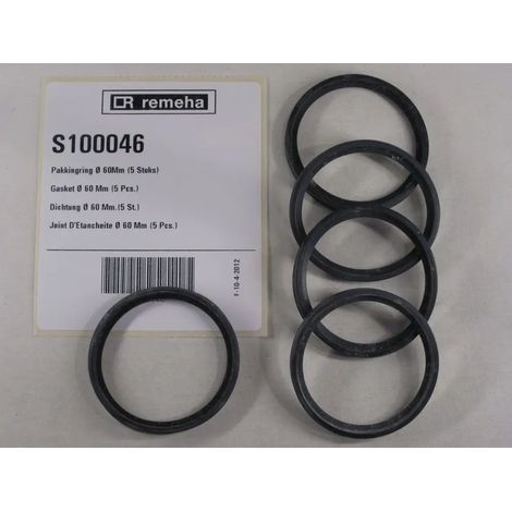 Remeha Joint à lèvre D 60 Mm.(5x), S100046