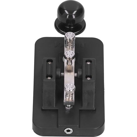 Morse Code Key Telegraph Tapper Manual CW Practice Tool Trainer avec Buzzer pour débutant (1/5)
