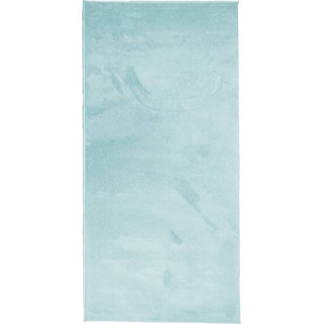 OVIEDO Kurzflor Teppich grün 100x200 cm