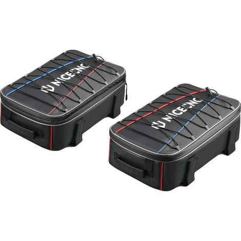 Coffre de moto, rangement extensible, design étanche, 2pcs-Sacs latéraux (1/2)