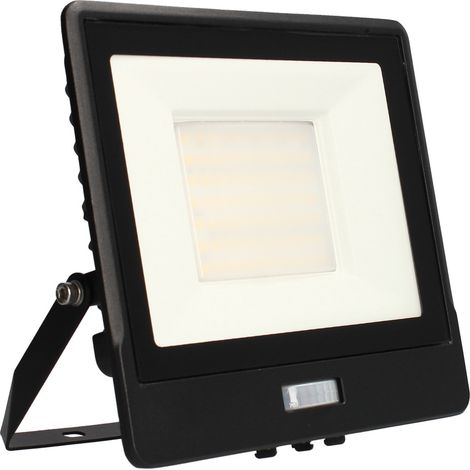 Faretto da parete ALTO - 50W, 4000K, 4300lm, Nero - Rivelatore IR Arlux Lighting