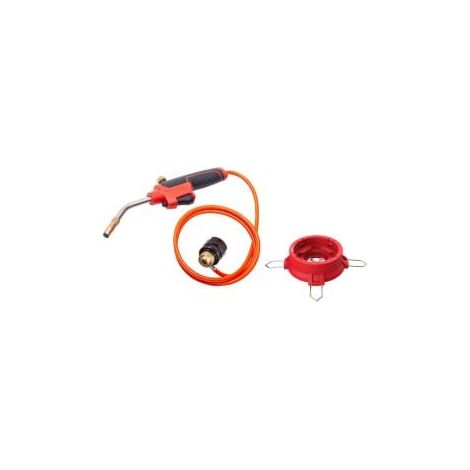 ROTHENBERGER Industrial Multibruleur pour raccordement à une cartouche de gaz vissée 7/16" EU + jeu de trépied - 1500005570 (1/5)