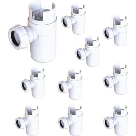 Siphon avec déflecteur, normalisé N, avec déflecteur - lot de 10 (1/5)