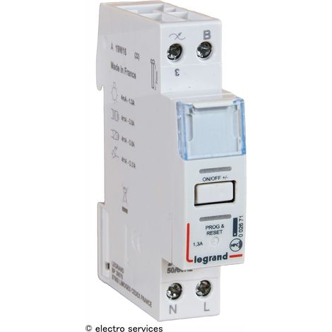 Legrand – Télévariateur multifonctions pour lampes dimmables – Mode de pose saillie – Commande bouton pousse et tourne – Puissance 3-400W