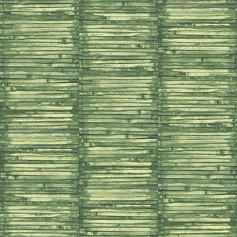 Galerie Global Fusion Wood Effect Green Wallpaper (1/4)