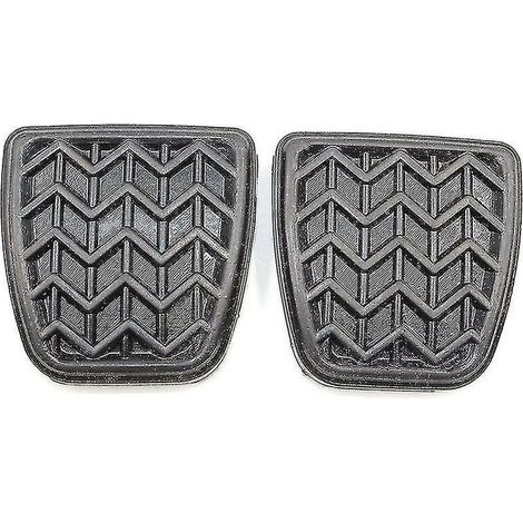 2 pièces de pédale de frein d'embrayage en caoutchouc pour Toyota Camry Hilux Vigo Kun