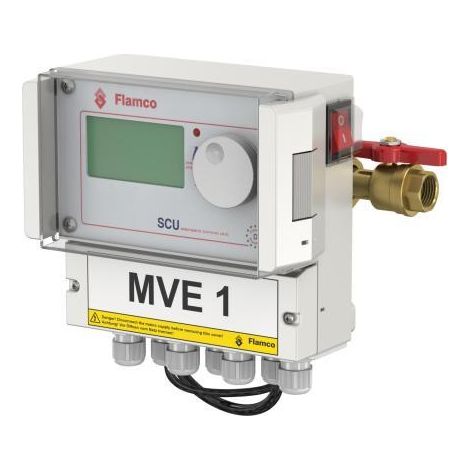 Flamco Magnetventileinheit MVE 1 G 3/4xRp 1/2, Länge 300mm
