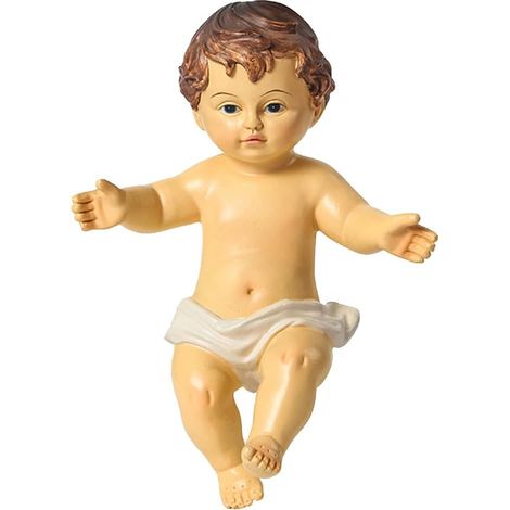 Figurine De Bébé Jésus 10 Cm Statue Petit Religieux Saint Bébé Résine Ornement À Collectionner pour Crèche Décoration De Noël (1/5)