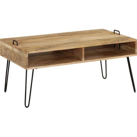 Couchtisch Massivholz Mango 100x60x45 cm