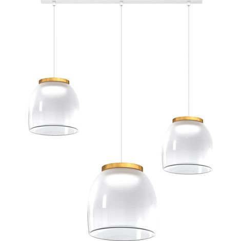 Lampadario moderno top light drum 1192 bi s3 rmix oo led 3000°k dimmerabile lampada soffitto modulo led integrato