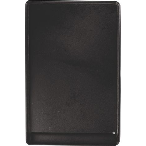 Plaque en fonte émaillée pour barbecue 40x26 cm