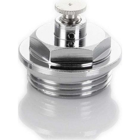 Lot de 4 bouchons d'aération de radiateur de 2,5 cm - Accessoires de rechange pour système de chauffage (1/3)