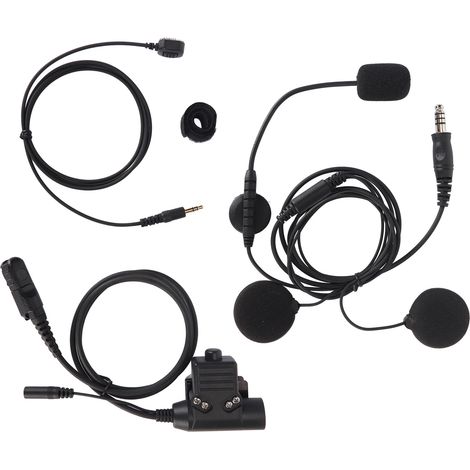 Adaptateur PTT double haut-parleurs son clair, pièce de rechange pour MOTOROLA Xir P6600 P6620 DP2400 MTP3250 (1/5)