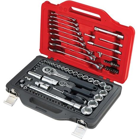 Facom RSL.151-EPW82PB 1/4in & 1/2in Drive Socket Set, 82 Piece FCMRSL151W82 (1/4)