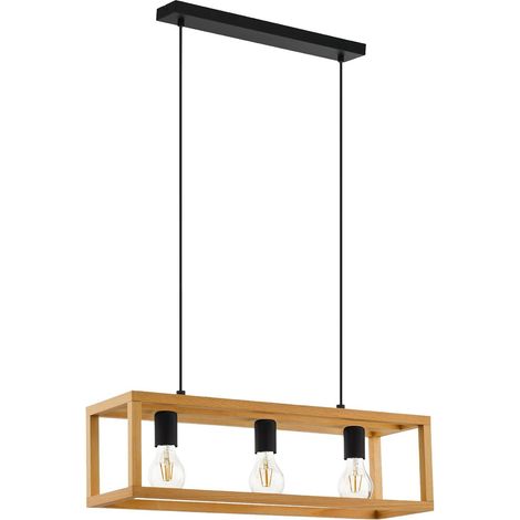 Suspension luminaire Blackcrown, plafonnier suspendu vintage pour (1/5)