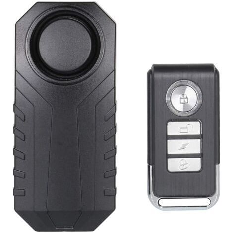 Applicable Alarme Vélo, Antivol pour Véhicules Moto Moto avec Télécommande, 113 DB Super Fort (Pack De 1) (1/5)