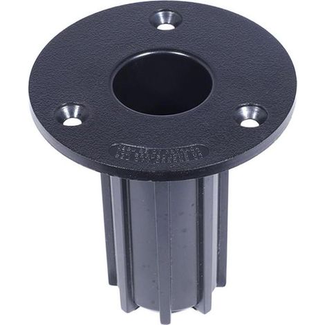 Support pour enceinte - Fixation pour haut-parleur - Positionnement stable - Plateau large - 11 x 8 x 5 cm - Noir (1/5)
