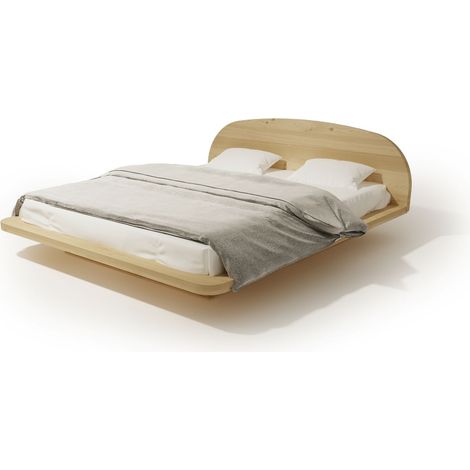 LETTO IMBOTTITO SPACE 120x200 SOLIK ROVERE NATURALE