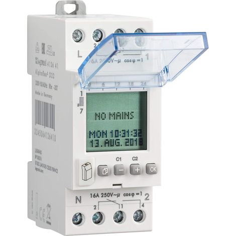 Legrand 412641 Programmierbarer Zeitschalter für DIN-Schiene