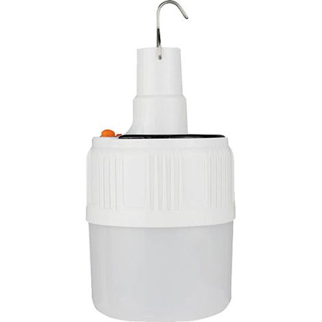 Ampoule Led D'Urgence Solaire - Fonction Multi-Usage Avec Chargeur Usb - Pour Coupure De Courant Camping Tente Pêche - 1 Pièce (1/5)