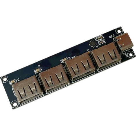 CH334 Hub USB 2.0 MTT PC - Extension 1 vers 4 - Hub multiport de qualité industrielle (1/2)