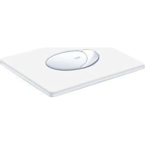 Plaque de commande WC double touche – Montage horizontal – En ABS – 156 x 197 mm – GROHE EcoJoy économie d’eau